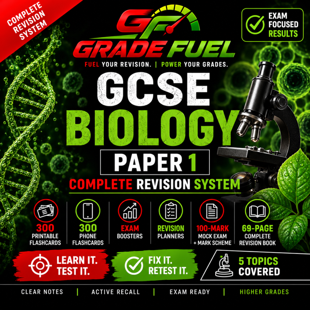 AQA GCSE Biology Paper 1 Complete Revision System
